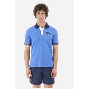 Polokošeľa La Martina Man Polo S/S Piquet Stretch Modrá Xxl