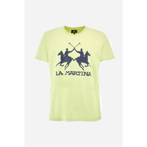 Tričko La Martina Man S/S T-Shirt Jersey Žltá L