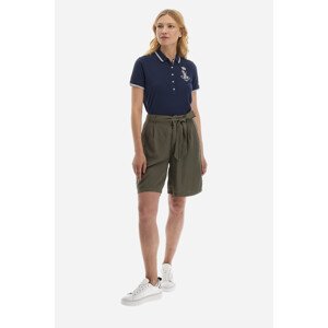 Šortky La Martina Woman Bermuda Tencel Twill Zelená 40