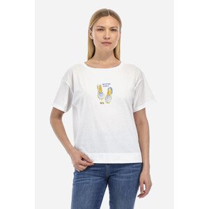 Tričko La Martina Woman T-Shirt 40/1 Cotton Jers Biela 2