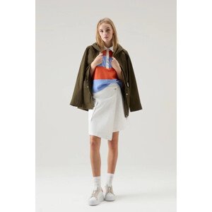 Sukňa Woolrich Cotton Twill Skirt Biela M