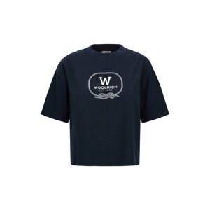 Tričko Woolrich Graphic T-Shirt Modrá M