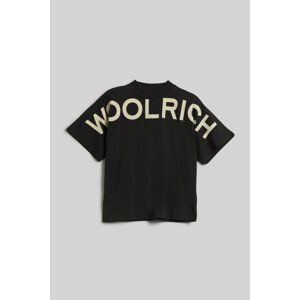 Tričko Woolrich Trail Logo T-Shirt Čierna L