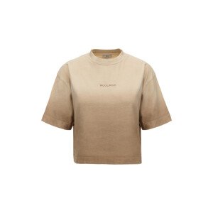 Tričko Woolrich Dip Dye T-Shirt Hnedá Xs