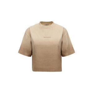 Tričko Woolrich Dip Dye T-Shirt Hnedá S