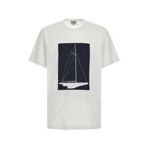 Tričko Woolrich Boat T-Shirt Biela Xl