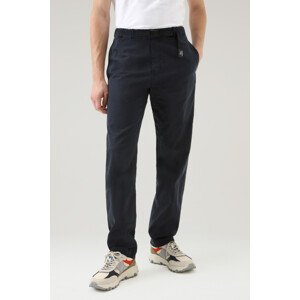 Nohavice Woolrich Easy Pant Modrá L