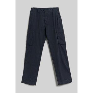 Nohavice Woolrich Gabardine Cargo Pant Modrá 38