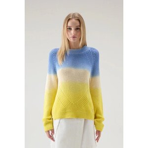 Sveter Woolrich Dip Dyed Crewneck Modrá S