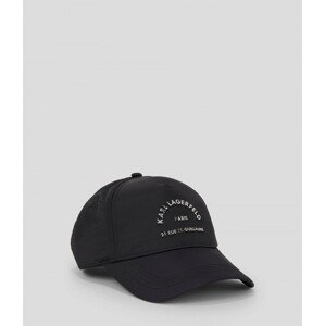 Šiltovka Karl Lagerfeld Rsg Nylon Cap Čierna None