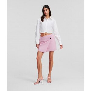 Sukňa Karl Lagerfeld Hun Kim'S Edit Wrap Skirt Fialová 38