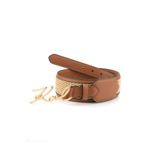 Opasok Karl Lagerfeld K/Signature Md Raffia Belt Rôznofarebná 65