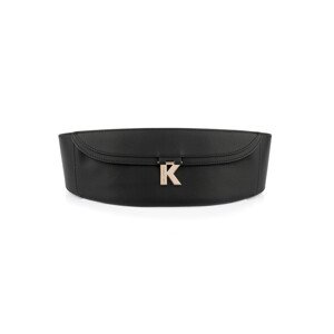 Opasok Karl Lagerfeld K/Lock Corset Belt Čierna 65