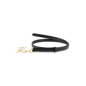 Opasok Karl Lagerfeld K/Signature Sm Buckle Belt Čierna 75