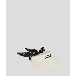 Šilt Karl Lagerfeld K/Signature Tie Visor Hnedá None