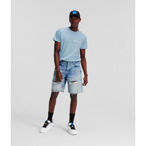 Šortky Karl Lagerfeld Jeans Klj Relaxed Denim Short Modrá 30