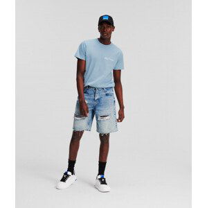 Šortky Karl Lagerfeld Jeans Klj Relaxed Denim Short Modrá 31