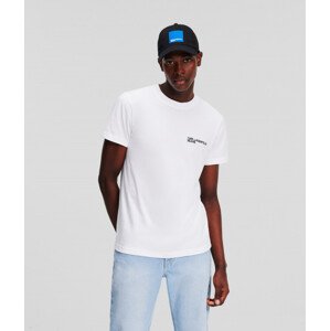 Tričko Karl Lagerfeld Jeans Klj Slim Sslv Tee Biela S