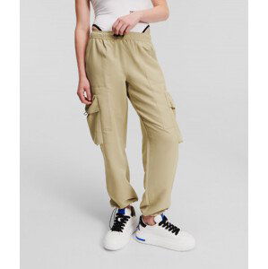 Nohavice Karl Lagerfeld Jeans Klj Utility Cargo Pant Hnedá S