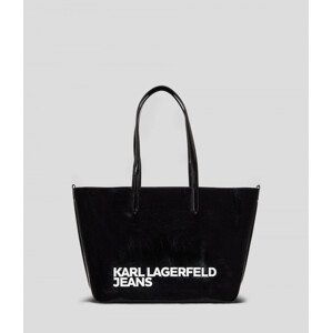 Kabelka Karl Lagerfeld Jeans Essential Logo Tote Čierna None