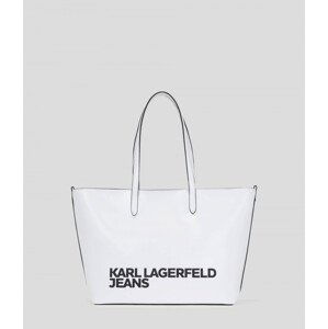 Kabelka Karl Lagerfeld Jeans Essential Logo Tote Biela None