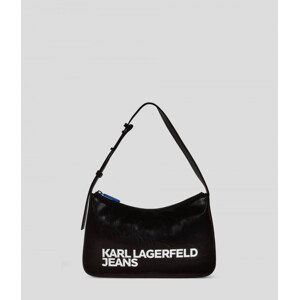 Kabelka Karl Lagerfeld Jeans Essential Logo Baguette Čierna None