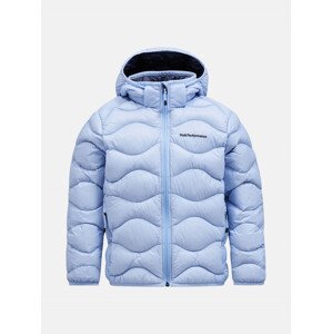 Bunda Peak Performance Jr Helium Down Hood Jacket Modrá 170