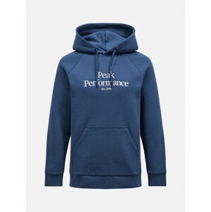 Mikina Peak Performance M Original Hood Modrá Xl