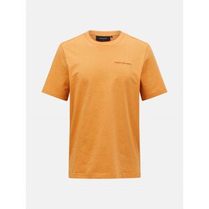 Tričko Peak Performance M Original Small Logo Tee Oranžová M