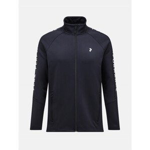 Mikina Peak Performance M Rider Zip Jacket Čierna M