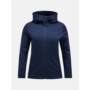 Mikina Peak Performance W Rider Tech Zip Hood Modrá M