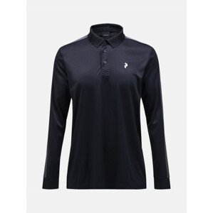 Polokošeľa Peak Performance M Player Ls Polo Čierna Xl