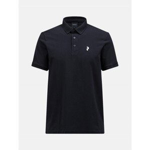 Polokošeľa Peak Performance M Classic Cotton Polo Čierna Xl