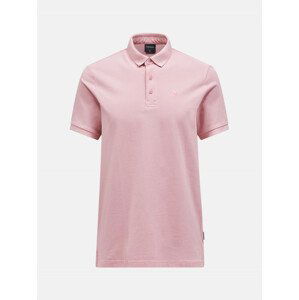 Polokošeľa Peak Performance M Classic Cotton Polo Ružová Xxl