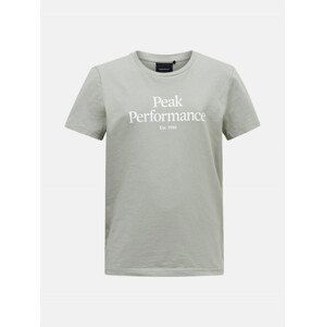 Tričko Peak Performance Jr Original Tee Zelená 160