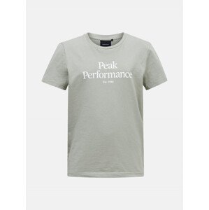 Tričko Peak Performance Jr Original Tee Zelená 140