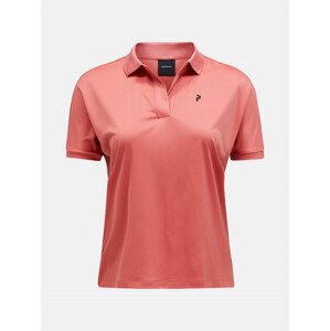 Polokošeľa Peak Performance W Illusion Ss Polo Ružová S