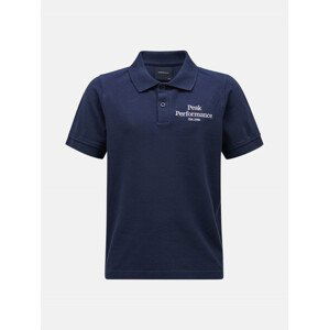 Polokošeľa Peak Performance Jr Original Polo Modrá 130