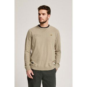 Mikina Camel Active Sweatshirt 1/1 Arm Zelená M