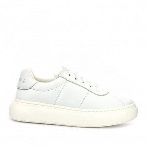 Tenisky Marni Tone On Tone Embroidered Logo Soft Padded Nappa Lace-Up Low Sneakers Biela 32