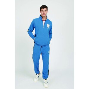 Tepláky La Martina Man Jogging Pants Fleece Fleec Federal Blue