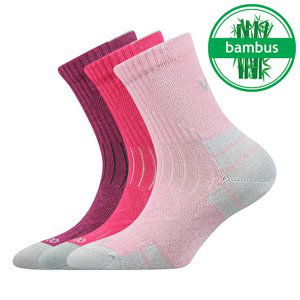 VOXX Belkinik ponožky mix A - dievča 3 páry 30-34 EU 108550