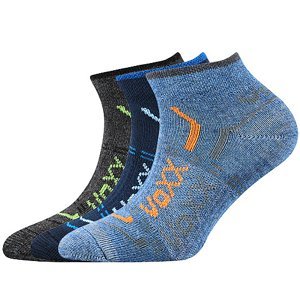 VOXX ponožky Rexik 01 mix A - chlapec 3 páry 25-29 EU 113637