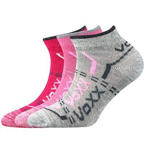 VOXX ponožky Rexik 01 mix B - dievča 3 páry 25-29 EU 113638