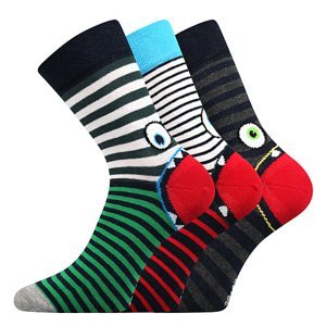 Ponožky BOMA Face mix C 3 páry 27-32 EU 117243