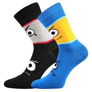 Ponožky BOMA Tlamik mix A 2 páry 25-29 EU 109458