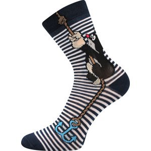 BOMA Krtkovské ponožky anchor-blue 1 pár 20-24 EU 116632