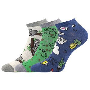 LONKA ponožky Dedonik mix E - chlapec 3 páry 30-34 EU 118720