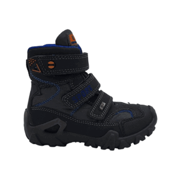 IMAC I3439z61 Detské zimné členkové topánky čierne 32