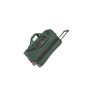 Travelite Basics Taška na kolieskach S Tmavo zelená 51/64 L TRAVELITE-96275-86